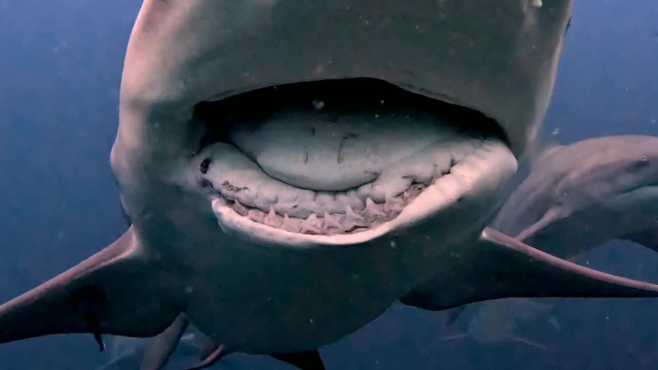 A Shark With A Broken Jaw