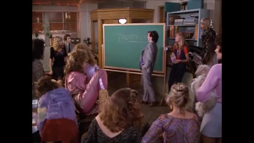 Spell it out for you. Prostitution.