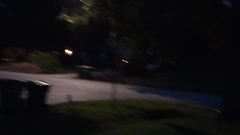 Evening view at with Moon