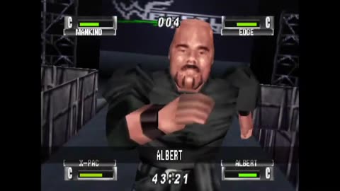 Albert Ring Run - WWF No Mercy - Game Play Only