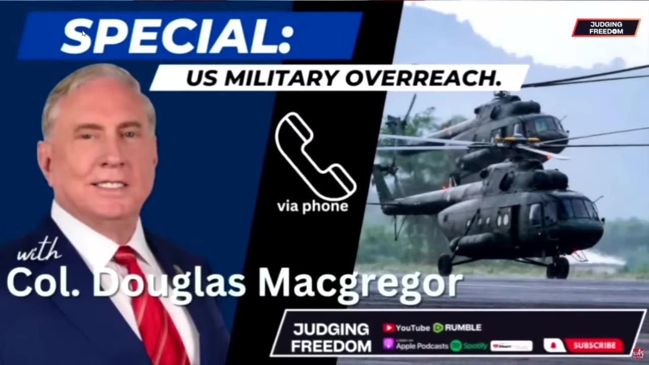 Colonel Macgregor on US Military Overreach