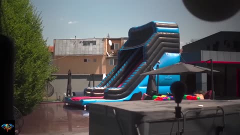 Andrew Tate Crazy water slide in *HOUSE ARREST*