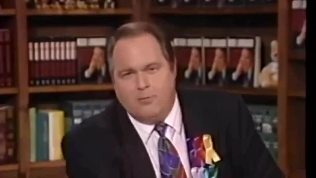 FLASHBACK: Rush Limbaugh predicts woke virtue signaling and supporting the "current thing" back in 1993