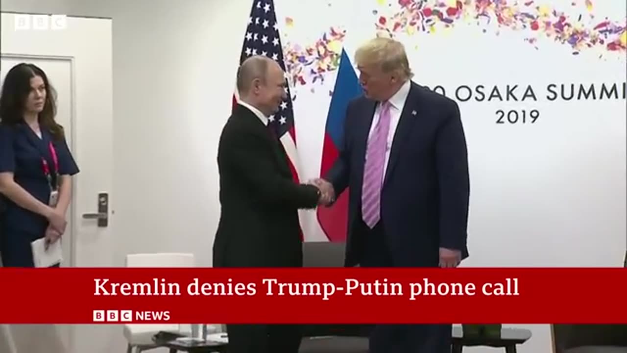 Kremlin denies Trump-Putin phone call