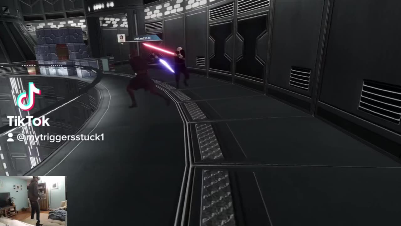 Star Wars VR. First time playing this mod.