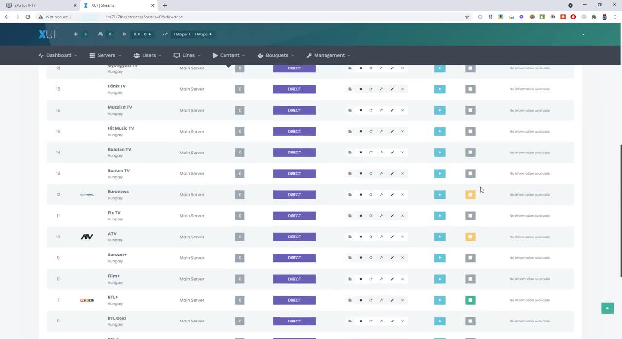 Adding the best EPG to XUI ONE streaming panel (~8000 channels from 110+ countries 2022)