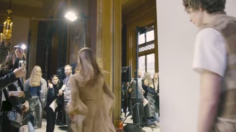 BEHIND THE SCENES The Stella McCartney Winter 2018 Runway Show in Paris