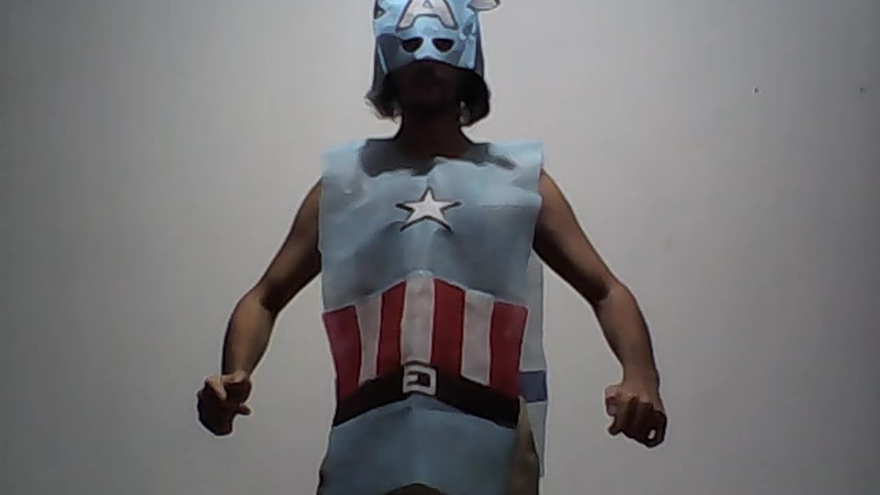 CAPITÃO AMERICA COSPLAY