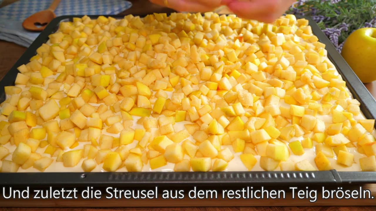 Creamy apple cake made from 1 kg apples | so easy, quick and delicious!