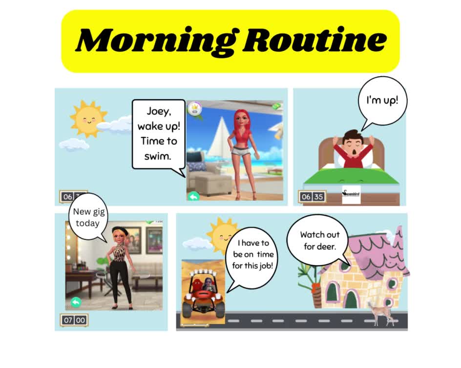 COMIC: MORNING ROUTINE