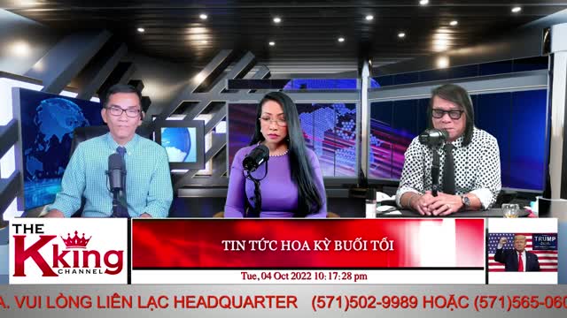 TIN TỨC HOA KỲ BUỔI TỐI - 10/04/2022 - The KING Channel