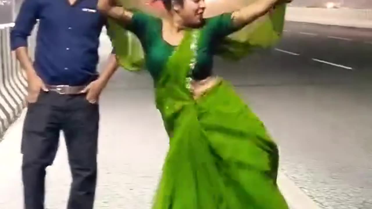 Beautiful girl dance