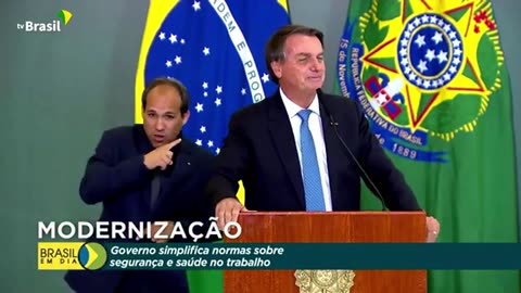 BOLSONARO DIZ QUE NÃO É FÁCIL SER PATRÃO NO BRASIL.