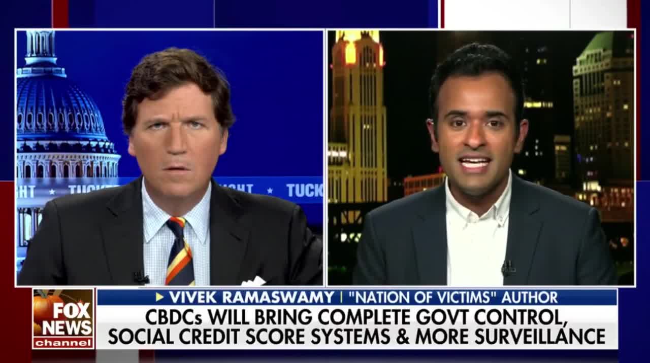 Central Bank Digital Currency Leads To Great Reset & Ultimately A New World Order - Tucker Carlson