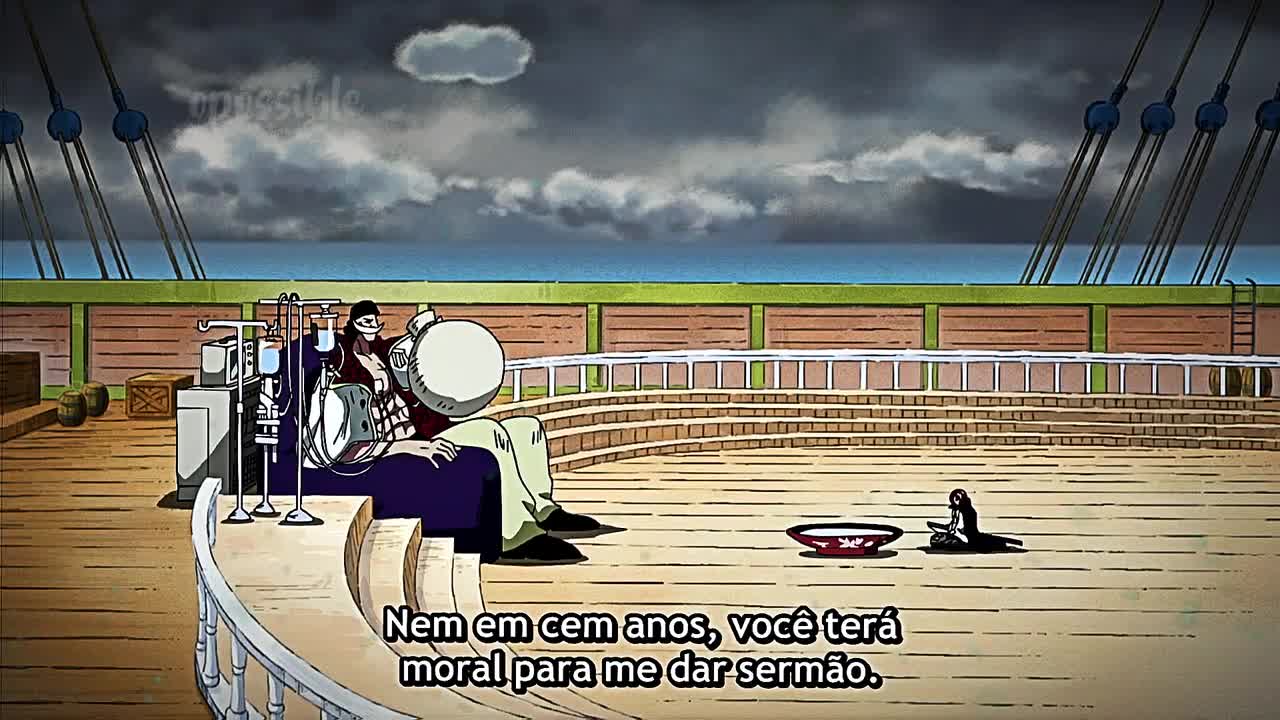 Shanks ‐ Fiquem longe de Teach! ‐ Não tenho nada a temer , Sou o Barba Branca! - One Piece ( EDIT