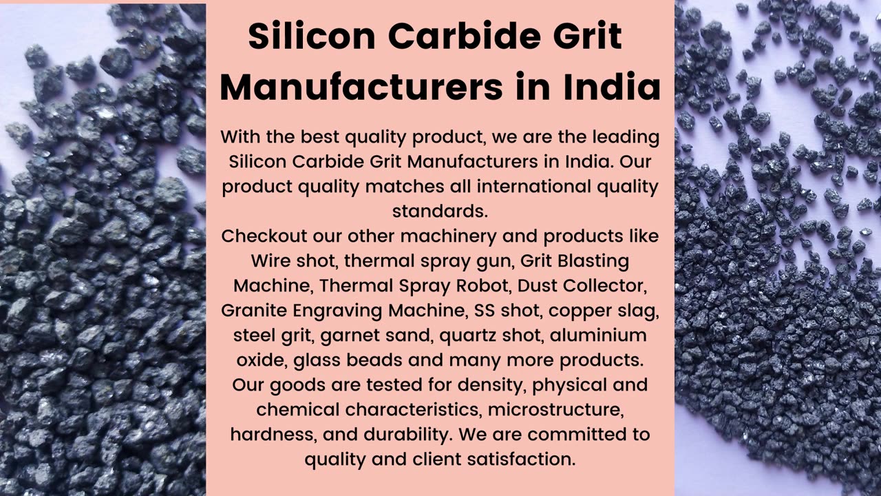 silicon caarbide grit