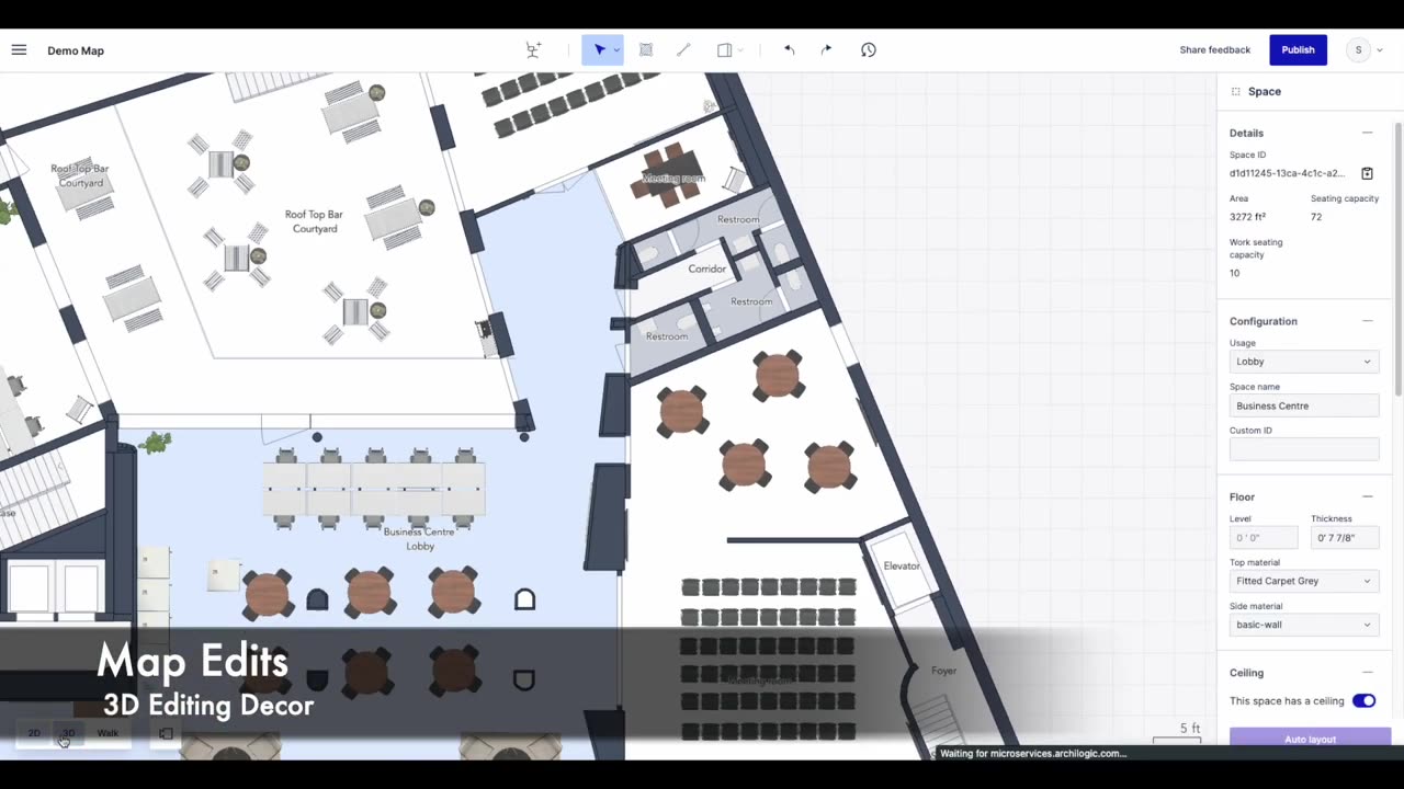 Interactive Office Map & Edits