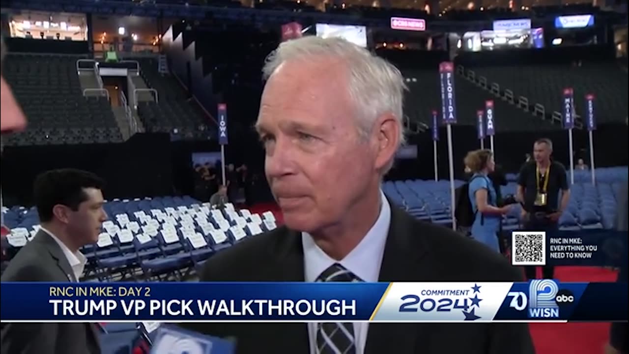 Senator Ron Johnson on WISN 7.16.24