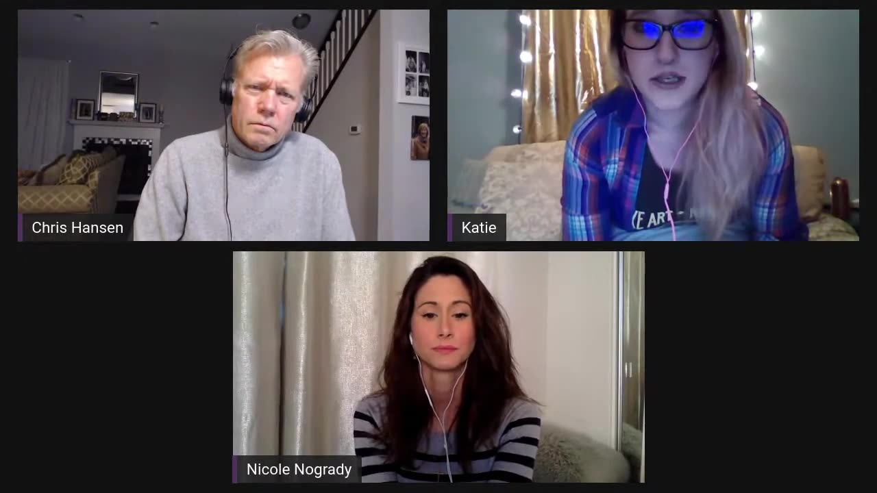 Have A Seat With Chris Hansen ft Nicole Nogrady & Katie Caine Discussing Dahvie Vanity