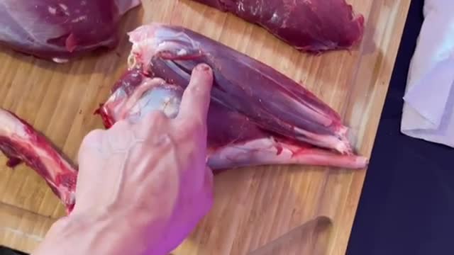 Every cut from the hind quarter of a deer, explained