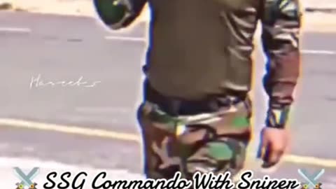 SSG commando with sniper