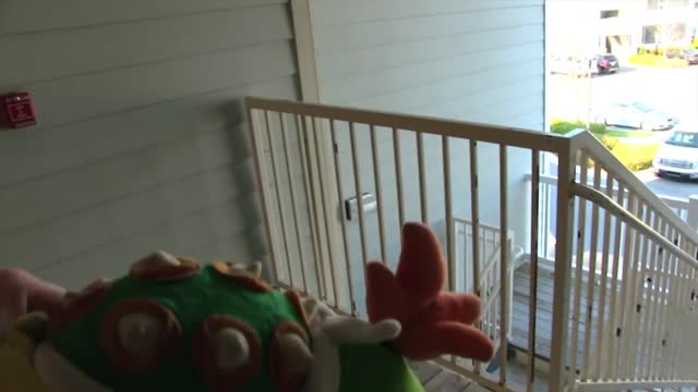 SML SHORT: BOWSER JUNIORS NERF GUNS