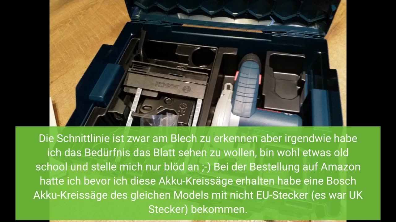 Bosch Professional 12V System Akku Kreissäge GKS 12V-26 (Sägeblatt-Ø: 85 mm, inkl. 2x3.0Ah)