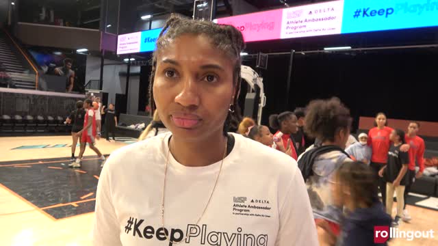 Angel McCoughtry, Tanisha Wright react to Brittney Griner's release from Russiia