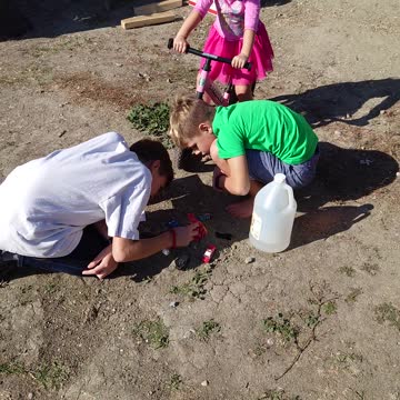 Volcano comes to life