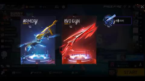 Free fire Pro id with evo guns