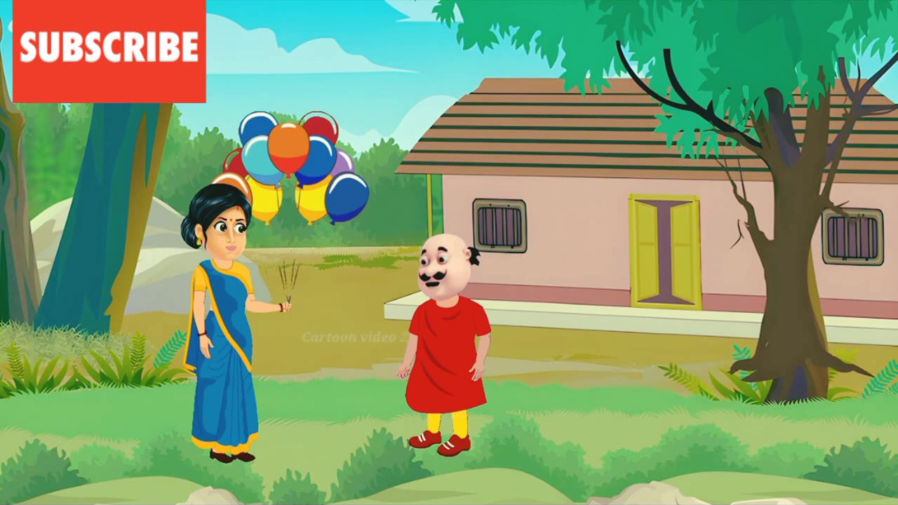 गुब्बारे बेचने वाली चुड़ैल | gubbare wali chudail | motu patlu new episode motu patalu