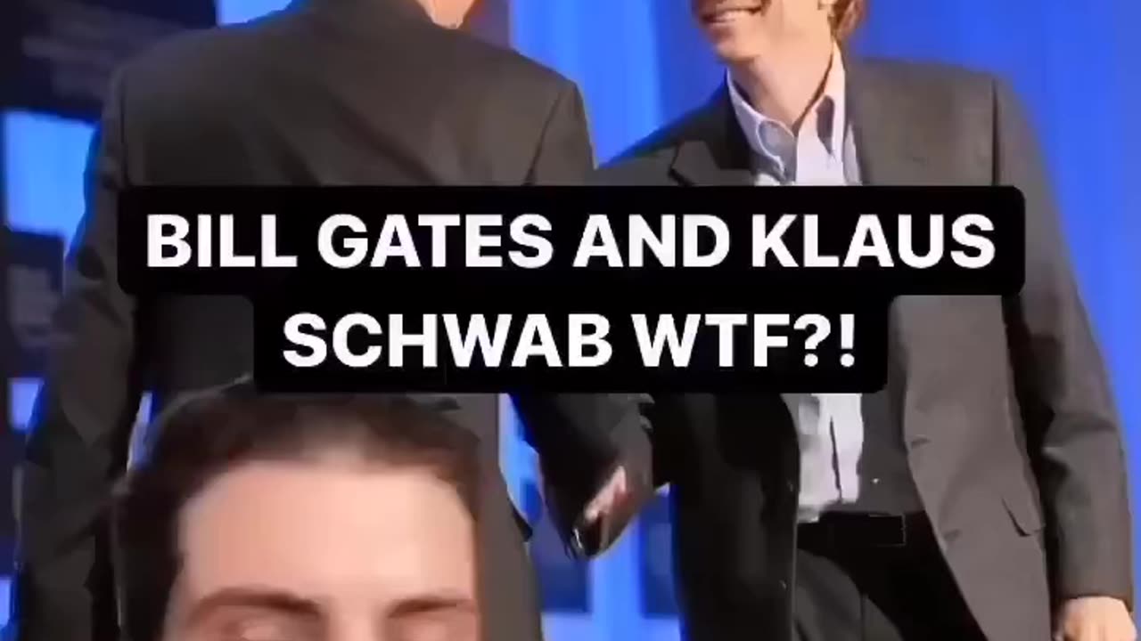 Bill Gates and Klaus Schwab