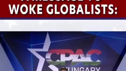 A Message to WOKE Globalist
