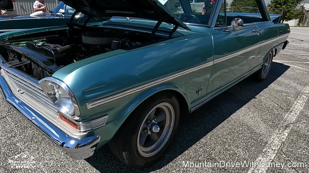 Chevrolet Nova Classic Car at 2023 Blood Drag in Clarkesville GA