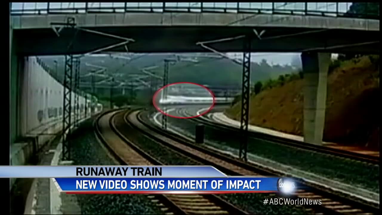 Caught on Tape_ Deadly Train Crash in Spain