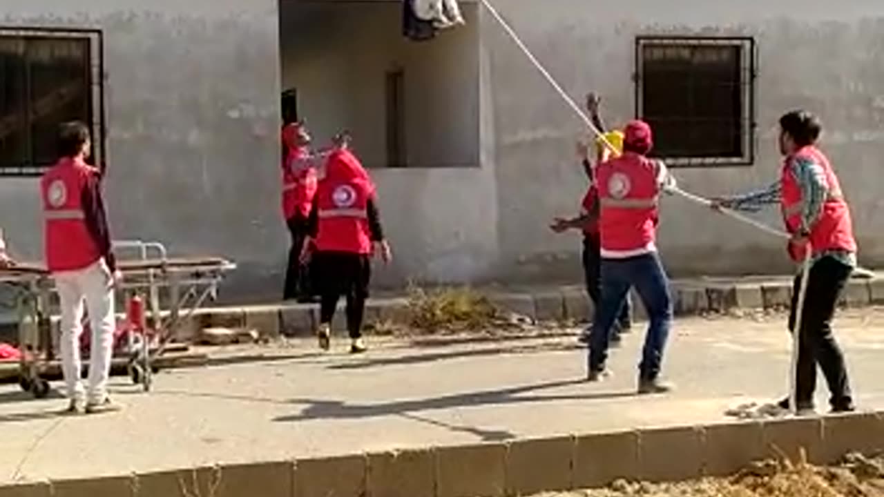 Pakistan red crescent society exercise on emergency department