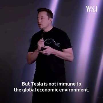 Elon Musk hinted at the introduction of two new Tesla models as he predicted a difficult year ahead