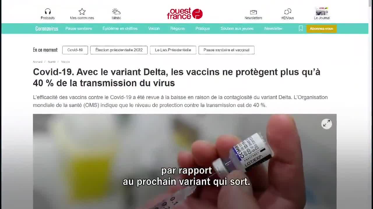 COVID-19 Alexandra Henrion-Caude: Dois-je recevoir la 3éme dose du Vaccin ?