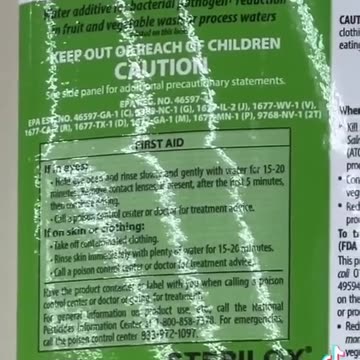 Sprouts Market consumer recently posted video showing very toxic product being sprayed on produce