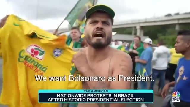 Nationwide Protests Spark In Brazil After Historic Presidential Election