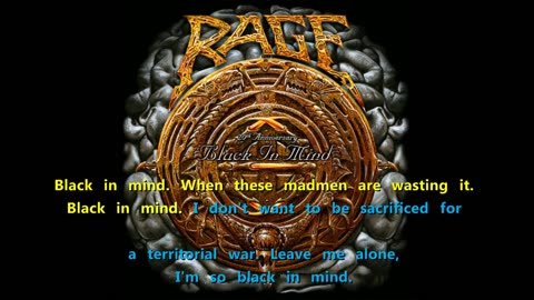 Rage - Black In Mind {territorial karaoke -s}