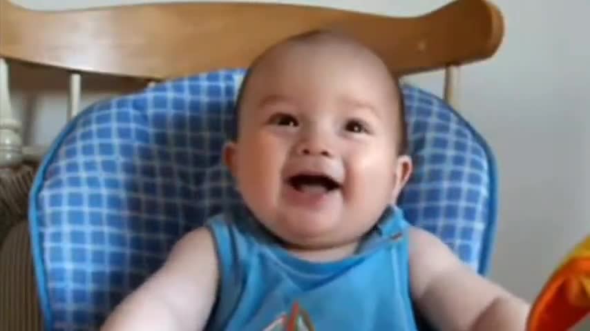 Funny baby laughing video compilation