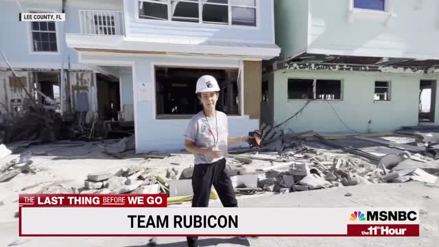 Team Rubicon's Mission To Help Areas Devastated By Hurricane Ian