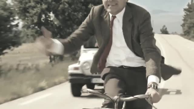 mr bean bicycle🚲 racer funny video || mr bean status | FunnyVideos