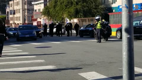 Fallen Police Officer has a city wide parade.