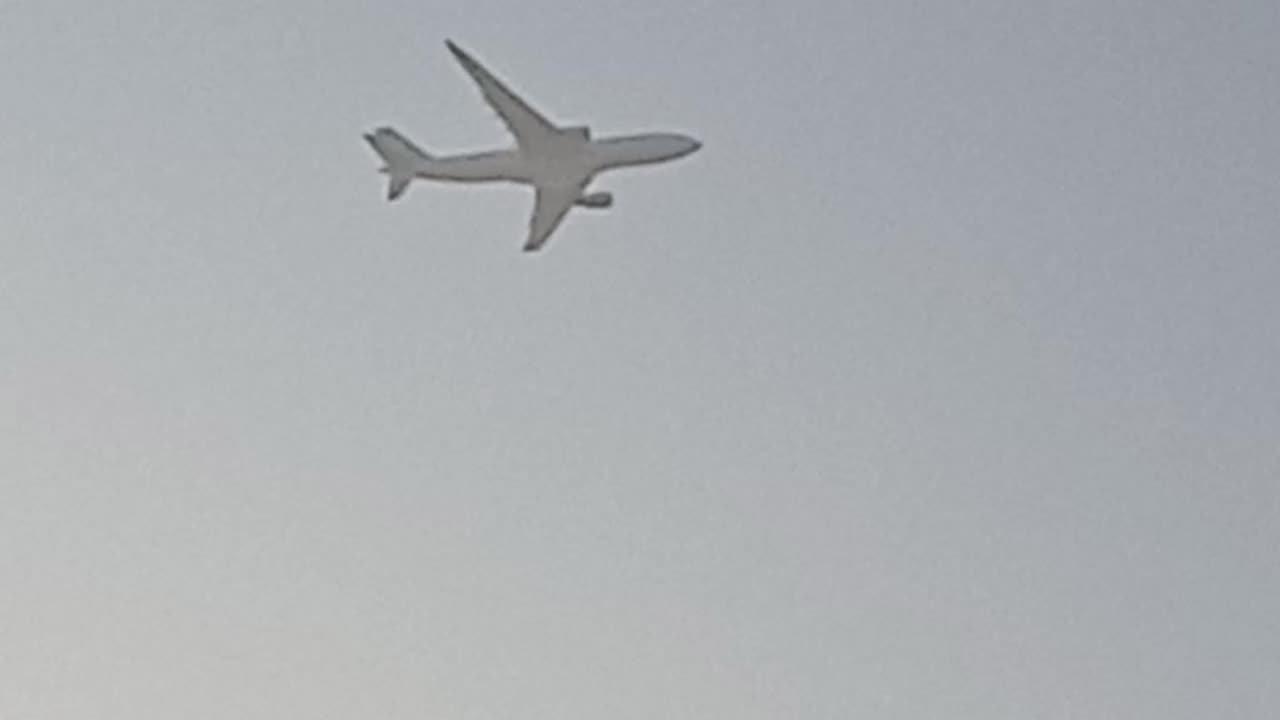 Peshwar airplane flying