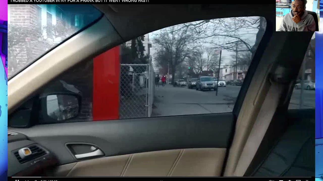 JustFanum I ROBBED A YOUTUBER IN NY FOR A PRANK BUT IT WENT WRONG FAST reaction