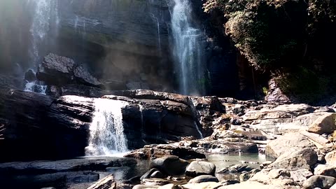 Galboda waterfalls in srianka