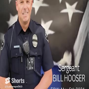 Police Officer Bill Hooser: Santaquin PD, UT