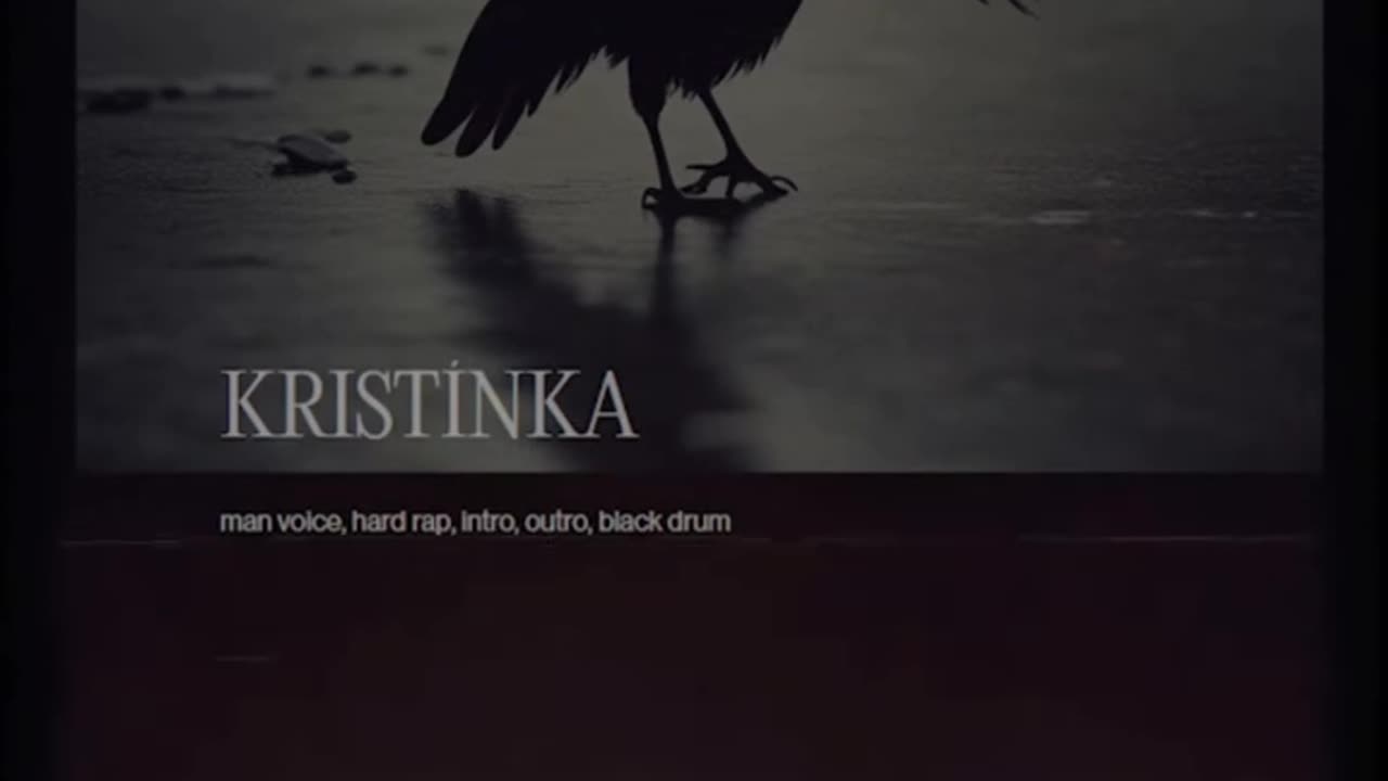 rap song KRISTÍNKA